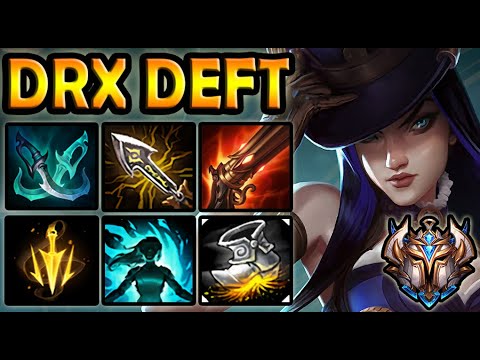 Deft CAITLYN ADC vs JHIN - Korea Challenger ✔️