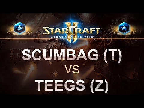 StarCraft 2 - LOTV 2017 - Scumbag (T) v Teegs (Z) on Abyssal Reef