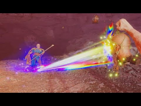 God of War Ragnarok - Mimir Attacks Odin