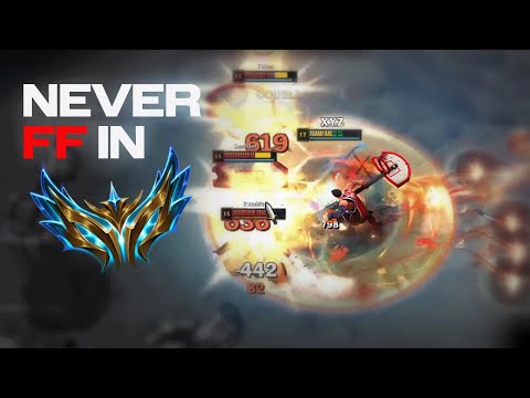 NEVER FF IN CHALLENGER AS DARIUS...