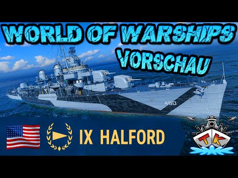 Halford T9/US/DD-CV *Zerstörer/Flugzeugträger Hybrid?!* ⚓️ in World of Warships 🚢