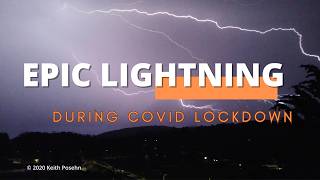 Epic Lightning Show in the SF Bay Area During Covid! August 2020 Thunderstorm Complex