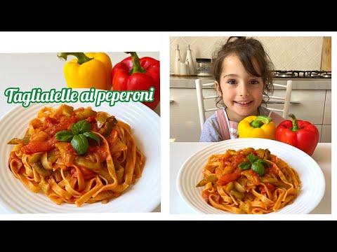 Tagliatelle ai peperoni