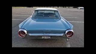 1963 Ford Thunderbird Coupe Start Up and Walk Around
