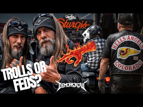 Hells Angels Confront the Twin Outlaws at Sturgis… Here’s What Happened 💀🔥🏍️