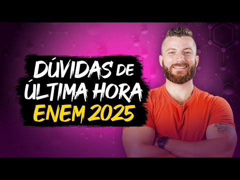 ENEM Química 2025 – Último Plantão de Dúvidas antes da prova