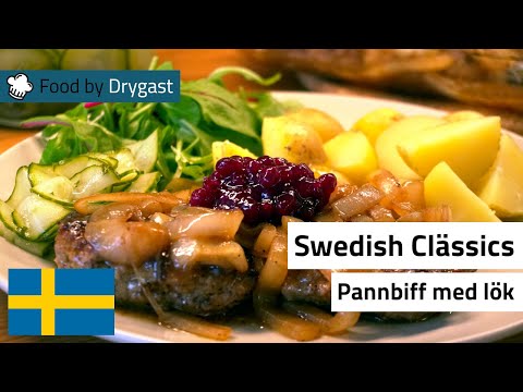 , title : 'How to make Swedish "Pannbiff med lök"'