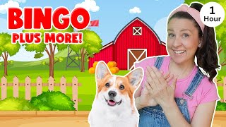 Bingo + More Nursery Rhymes &amp; Kids Songs - Ms Rachel