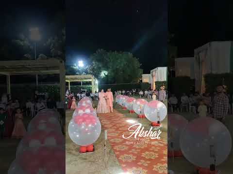 Balloon blast entry | helium balloon entry | couple Entry | balloon entry for couple | #balloonblast