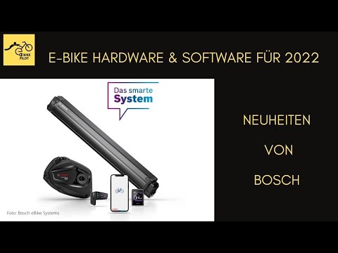 Bosch E-Bike Neuheiten für 2022 - das smarte System