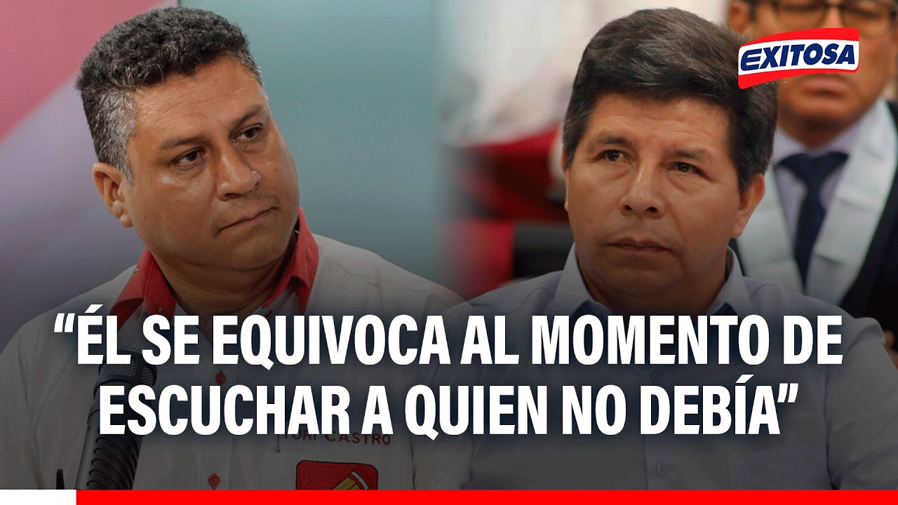🔴🔵Yuri Castro sobre Pedro Castillo y el fin de su gobierno: Se equivocó al escuchar a quien no debía