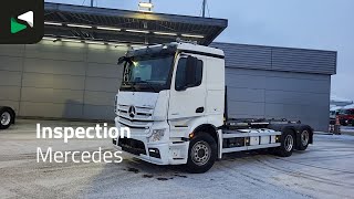 Mercedes-Benz Actros 2553 Actros 6X2 JOAB L20A-5600AA containersystem Air susp hook lift truck | Image 4 - Autoline