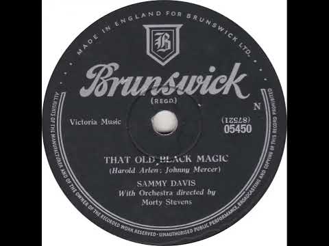 UK New Entry 1955 (101) Sammy Davis Jr. - That Old Black Magic