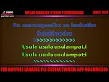 Usalampatti Penkutti Karaoke With Lyrics English
