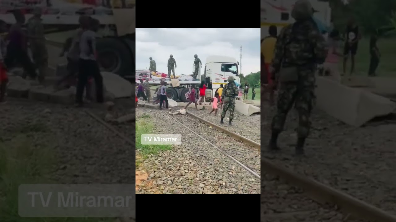 Manifestações em Moçambique - 09/12/2024