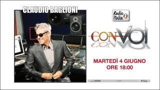Claudio Baglioni &quot;Con Voi&quot; 2013: intervista eclusiva di Radio Italia