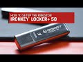Kingston USB-Stick IronKey Locker+ 50 64 GB