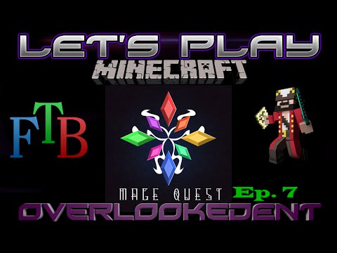 Ep.7 - Into the Nether! - MageQuest (FTB Minecraft) - [Let's Play!]