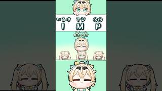 【手描き】魔法の呪文"IMP"の意味を間違えられて拗ねるござる【ホロライブ切り抜き/風真いろは】#ホロライブ #hololive #shorts