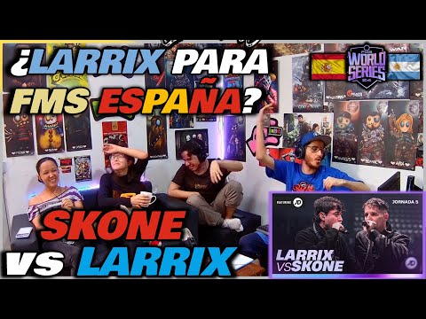 🔴COLOMBIANOS REACCIONAN a SKONE vs LARRIX - ¿LARRIX PARA FMS ESPAÑA? [FMS WORLD SERIES SUPERLIGA]