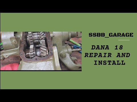 Willys MB Dana 18 Transfer Case Repair, Install And New Parts Day!