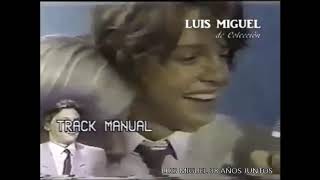 Luis Miguel le canta a su mamá Marcela Basteri, 1985.