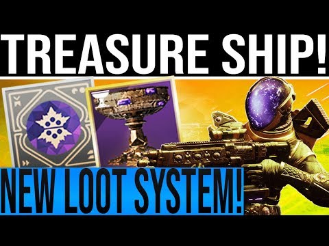 Destiny 2. TREASURE SHIP & NEW LOOT SYSTEM! Chalice, HUGE Weapon/Exotic Buffs, "Imperial Currency" Video