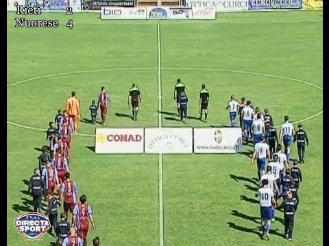 Calcio Serie D Gir. G. Rieti - Nuorese 2-4 (09.04.2017)