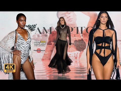 Amarotto Swimwear x Miami Swim Week 2025 | Mondrian Hotel Runway Show 4K
