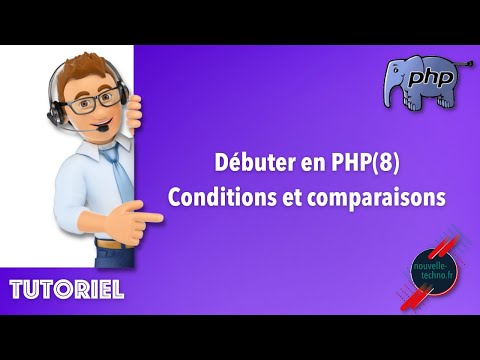 7 Débuter en PHP Conditions et opérateurs de comparaison PHP8