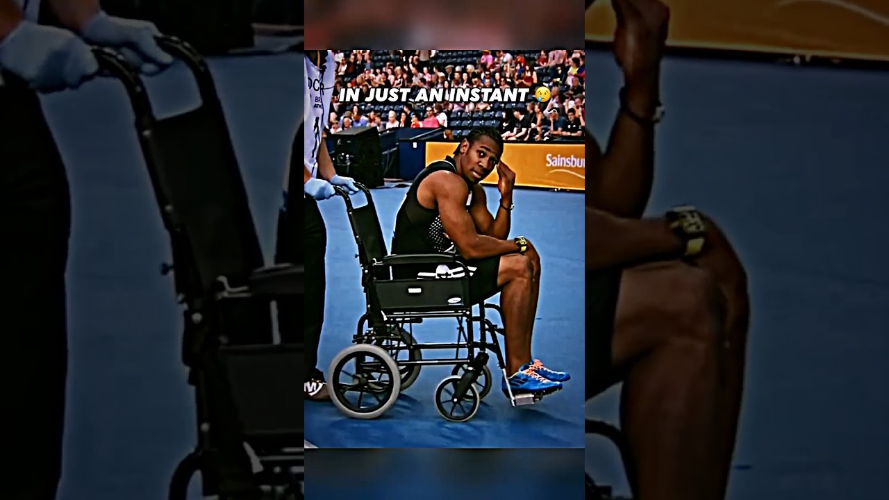 He was never the same again after this moment😢 #track #sports #sprinting #fail