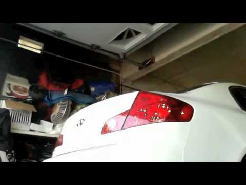 2006 sedan G35 megan racing m-spec II with injen intake