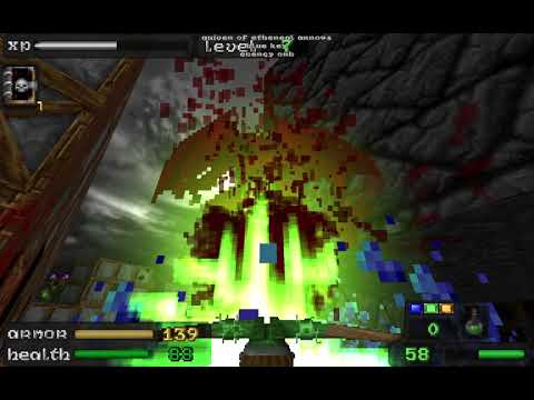 Brutal Heretic V2.2 Episode 1 City Of The Damned: The Cathedral (E1M5). Walkthrough Gameplay.