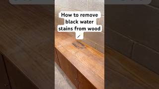 💦Water Stain removal 🪵 #furniturerestoration #furnitureflip #furnituredesign #furniturerefinishing