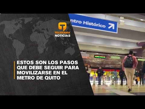 Equipo de Telerama llega al centro histórico de quito