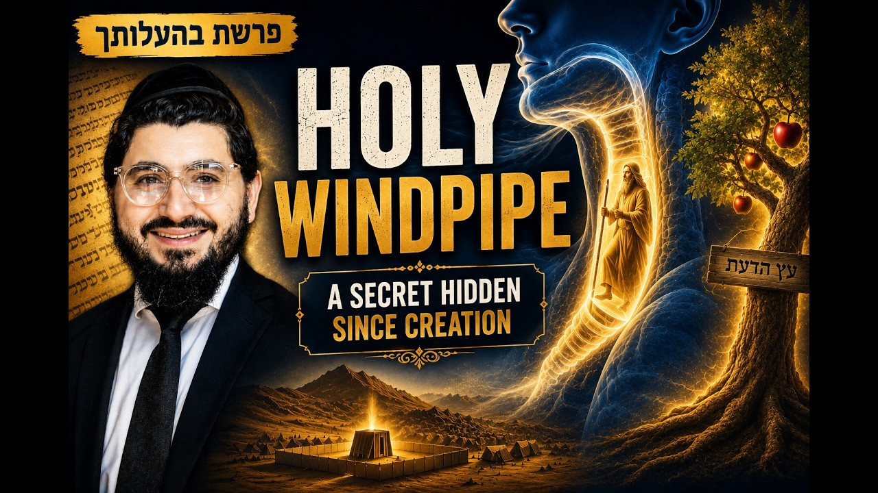 Holy Windpipe | Rabbi David Rubinoff - Beha'alotecha 5786