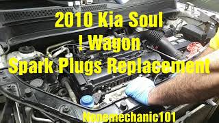 2010 Kia Soul !Wagon Spark Plugs Replacement