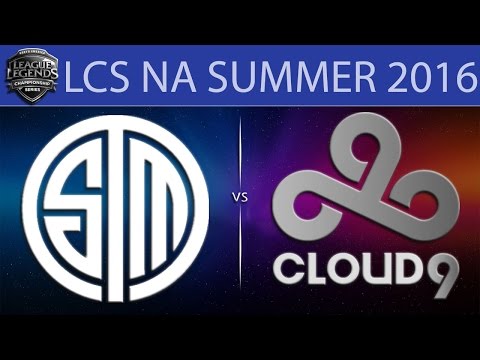 [LoL LCS] TSM vs C9 Game 1 | LCS NA Summer 2016 (28.08.2016) - Team SoloMid vs Cloud9