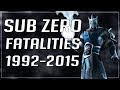 Every Sub-Zero fatality EVER MK-MKX 1992-2015 ...
