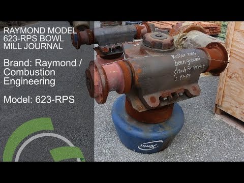 Green Industrial Quick Take - Rebuilt RAYMOND Model 623-RPS BOWL MILL JOURNAL CE For Sale
