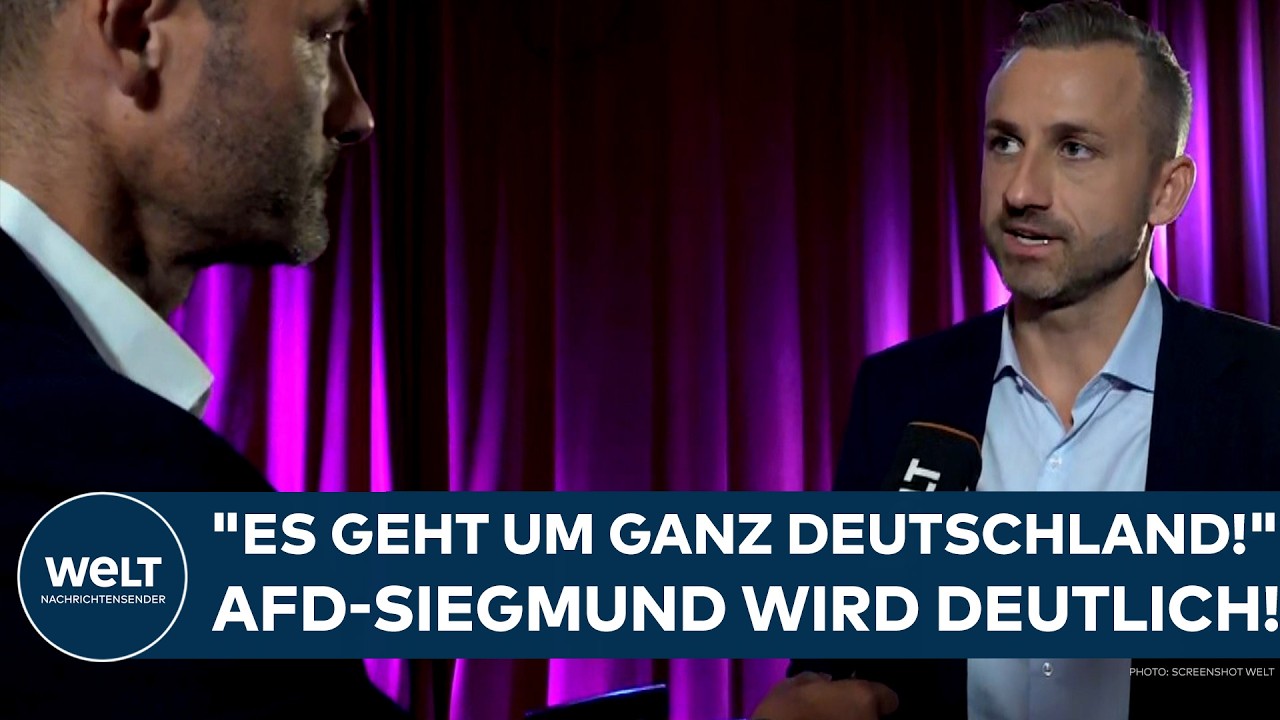 ULRICH SIEGMUND (AFD): "Es geht um ganz Deutschland!" Landtagswahl in Sachsen-Anhalt 2026