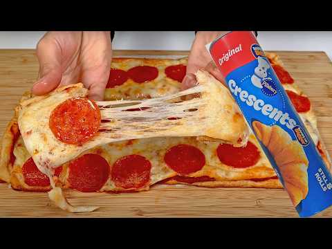 How to make Pepperoni Pizza with Pillsbury Crescent Rolls
