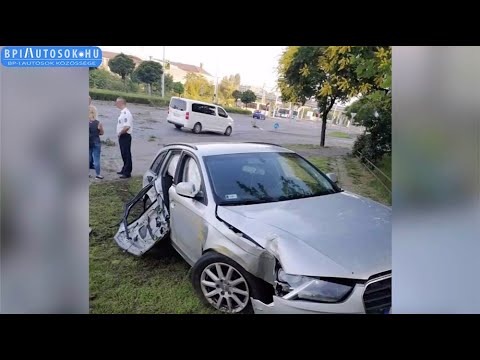 Leszakadt mellette az ajtó: "Összerakom a két kezem, hogy nem estem ki az autóból"