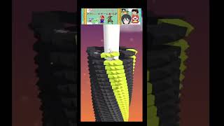 【#StackBall】【#爽快感】毎日の日課になりつつある！台座砕きマスターの道#VTuber#Shorts#スマホゲーム#StackBall #stackball