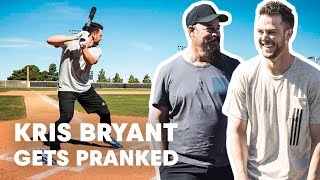 Baseball Star Kris Bryant Gets Pranked by Hall of 