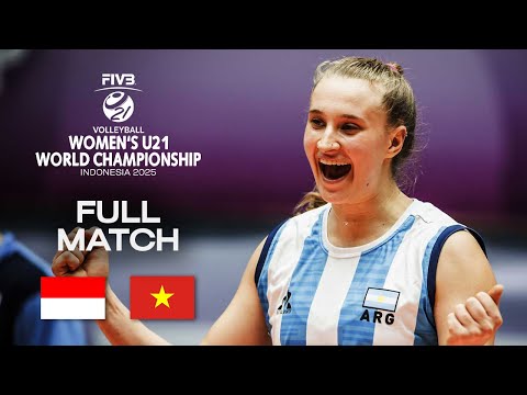 Indonesia vs. Vietnam - Pool A | Women's U21 World Champs 2025 - Full Match