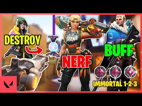 PATCH NOTES LEAKED! BREACH CAN DESTROY KILLJOY'S ULT NOW!!! IMMORTAL-1,2,3 BACK! RAZE NERF! & MORE!