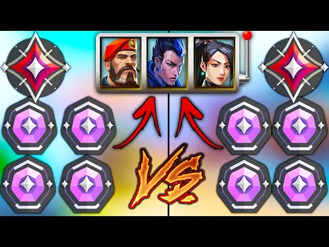5 Diamond VS 5 Diamond, but Agents are RANDOMIZED! - Valorant