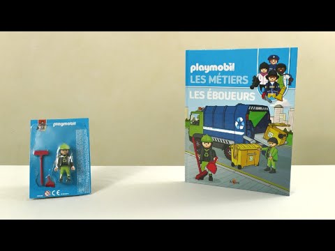 Unboxing Playmobil : Les éboueurs (2020) – Les métiers par Altaya #13