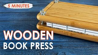 Build this book press before you start bookbinding